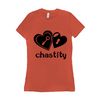 Lock & Key Chastity - 6004 Bella+Canvas Women's The Favorite Coral Tee
