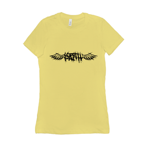 Winged Faith - 6004 Bella+Canvas Women's The Favorite Tee Yellow