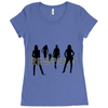 Respect Women - 8413 Bella+Canvas Tri-Blend Short Sleeve Tee Blue Tri-Blend