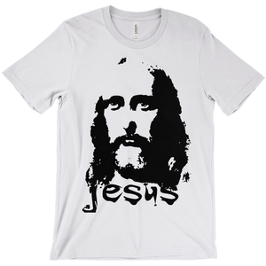 Jesus - Bella+Canvas 3001 Unisex Jersey Short Sleeve Tee Ash