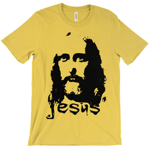Jesus - Bella+Canvas 3001 Unisex Jersey Short Sleeve Tee Gold