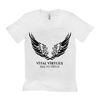 Vital Virtues - 3200 Next Level Apparel Men's Cotton V-Neck T-Shirt White