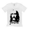 Jesus - 3200 Next Level Apparel Men's Cotton V-Neck T-Shirt White