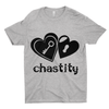 Lock & Key Chastity - 3600 Next Level Apparel Unisex Cotton Crew Heather Grey T-Shirt