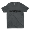 Winged Faith - 3600 Next Level Apparel Unisex Cotton Crew T-Shirt Heavy Metal