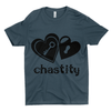 Lock & Key Chastity - 3600 Next Level Apparel Unisex Cotton Crew Heavy Metal T-Shirt