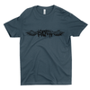 Winged Faith - 3600 Next Level Apparel Unisex Cotton Crew T-Shirt Indigo